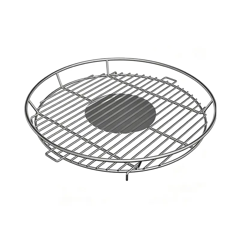 Round-grill custom wire grid tray