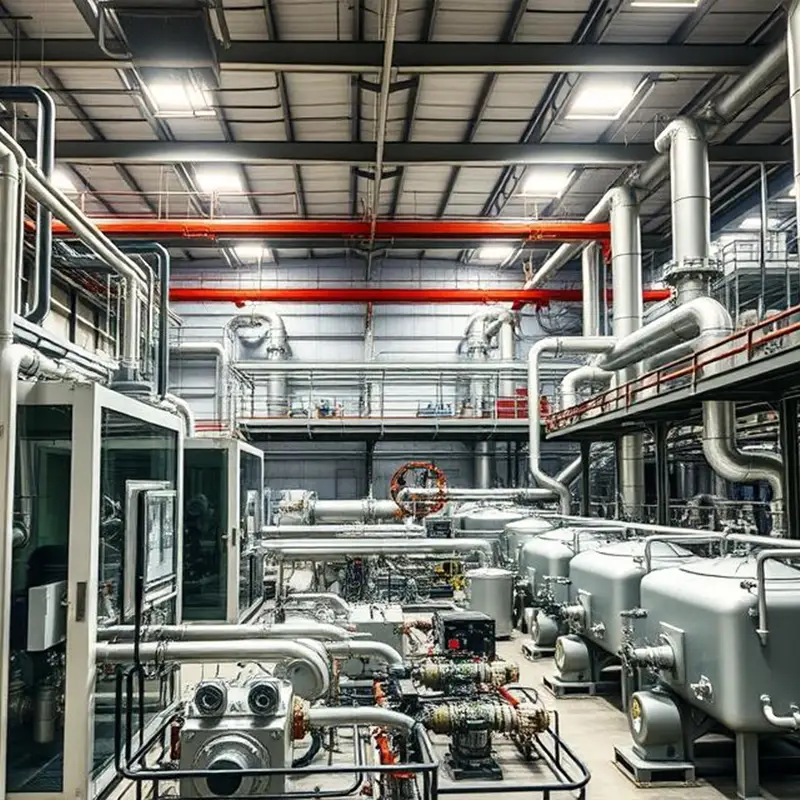 Industrial Drying and Heat Treatment Factory