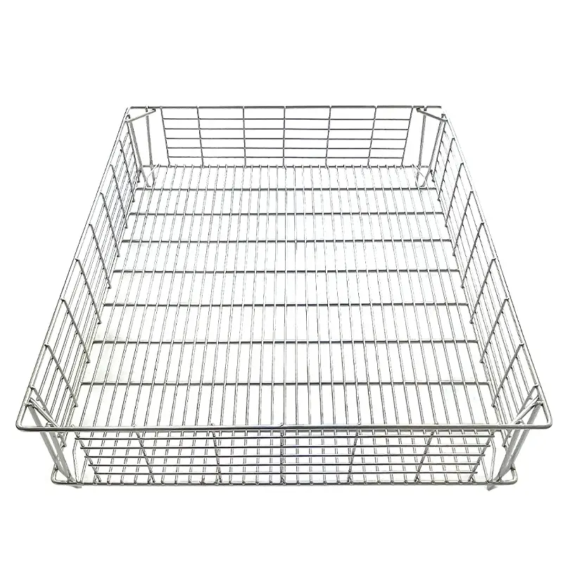 Stainless Steel Wire Mesh Storage and Cooling Basket