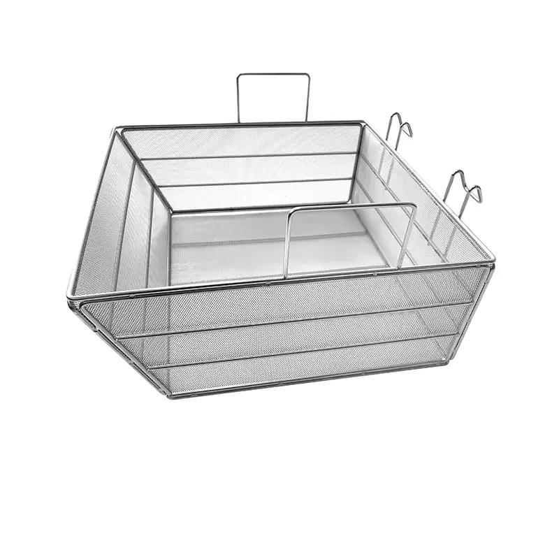 Stainless Steel Small-Hole Expanded Metal Spliced Frying Basket