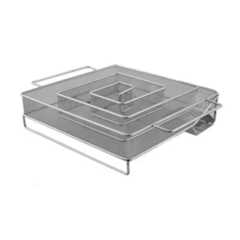 Stainless Steel Rectangular Smoking Tray