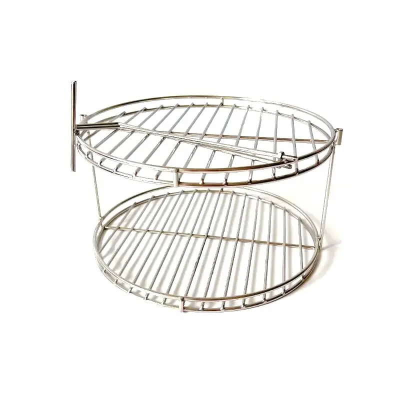Round multi-layer composite stainless steel baking rack