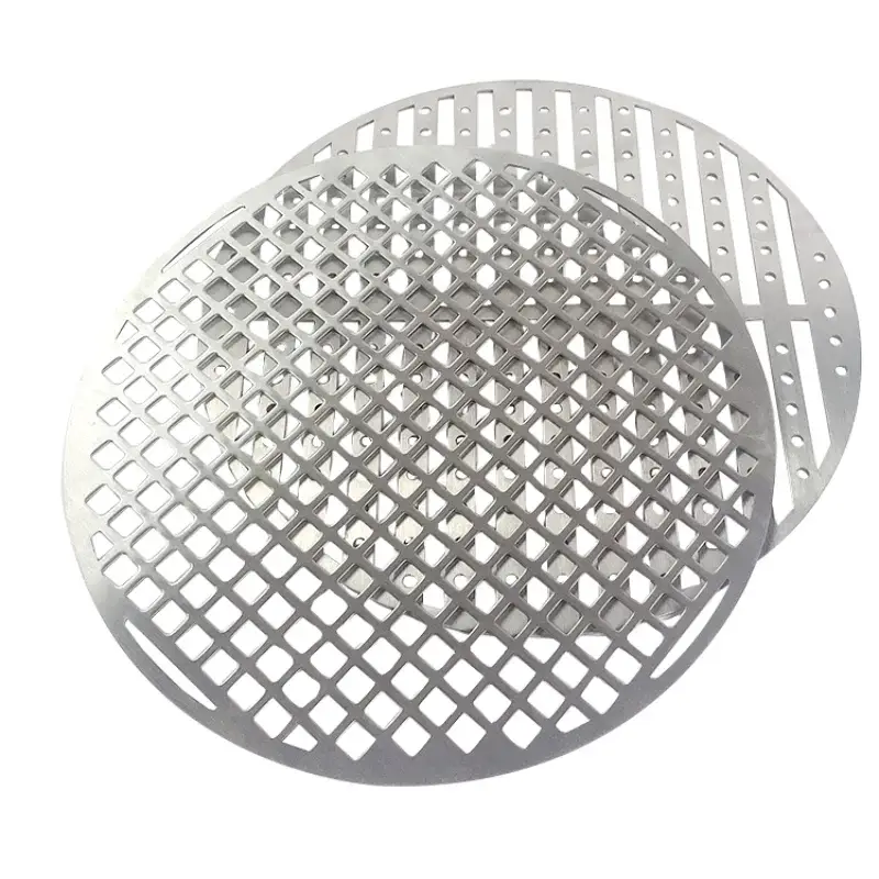 Round Stainless Steel Perforated BBQ Plate