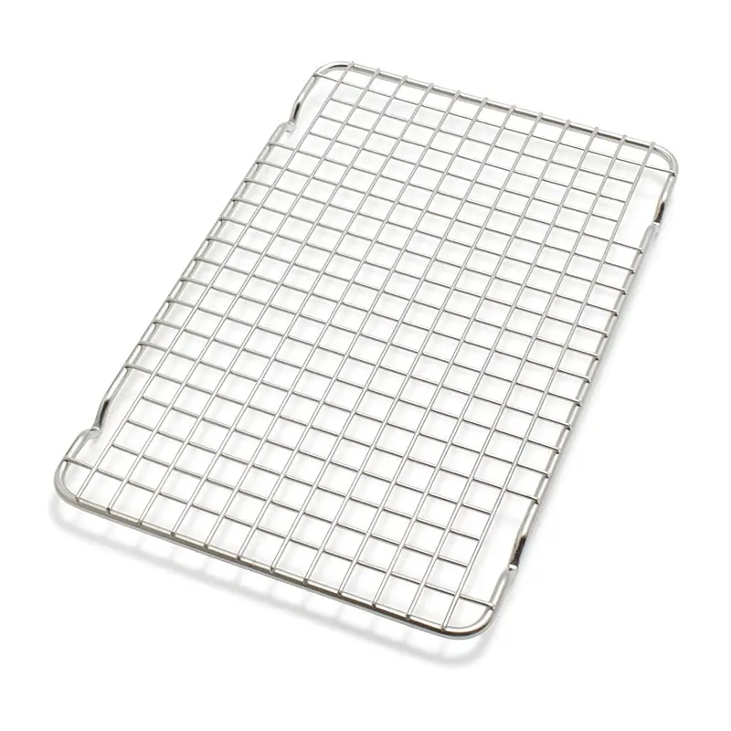 Rectangular stainless steel square-hole mesh cooling rack