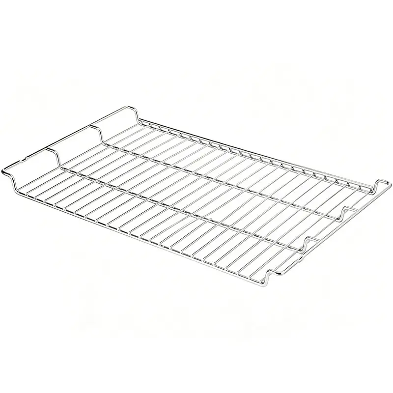 Rectangular stainless steel wire slotted-hole oven accessory