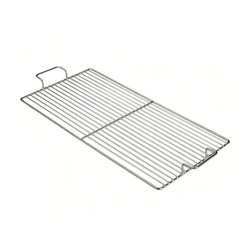 Rectangular Stainless Steel Wire Grate with Carry Handle