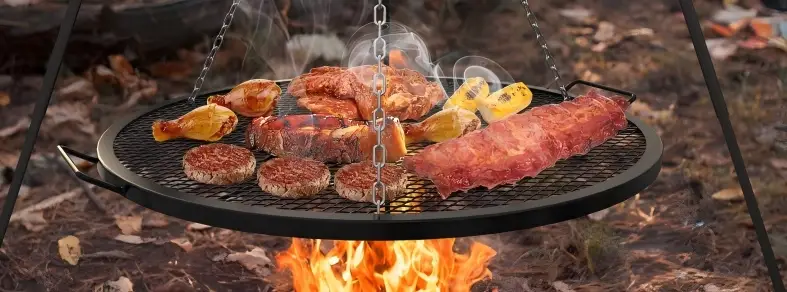 Suspension BBQ Grill Grate
